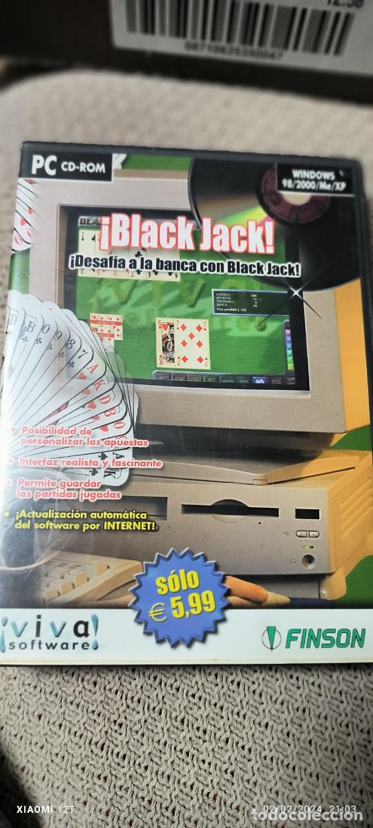 Videojuegos y consolas: JUEGO PC BLACK JACK - Foto 1