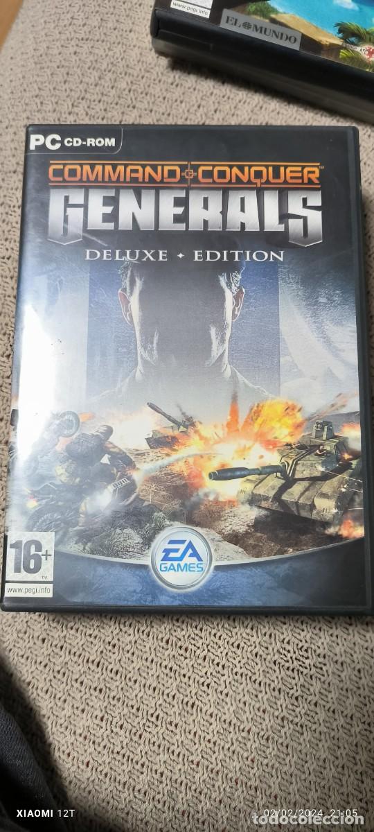 Videojuegos y consolas: JUEGO PC COMMAND CONQUER GENERALS DE LUXE EDITION - Foto 1