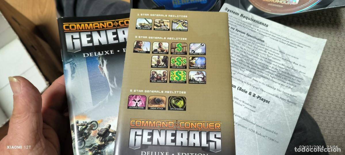 Videojuegos y consolas: JUEGO PC COMMAND CONQUER GENERALS DE LUXE EDITION - Foto 3