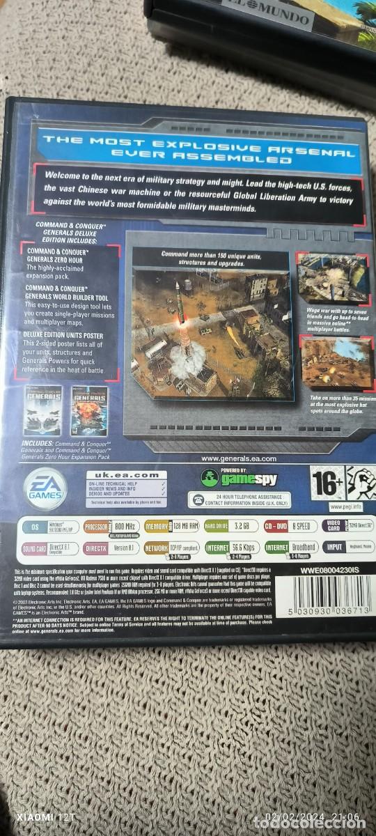 Videojuegos y consolas: JUEGO PC COMMAND CONQUER GENERALS DE LUXE EDITION - Foto 4