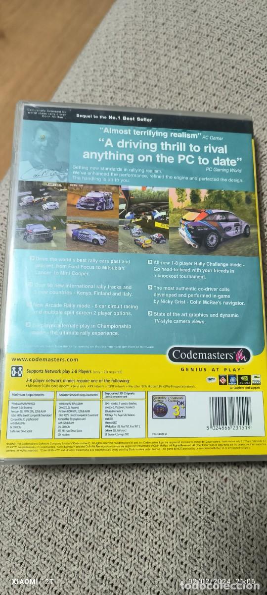 Videojuegos y consolas: JUEGO PC COLIN MCRAE RALLY 2.0 - Foto 2