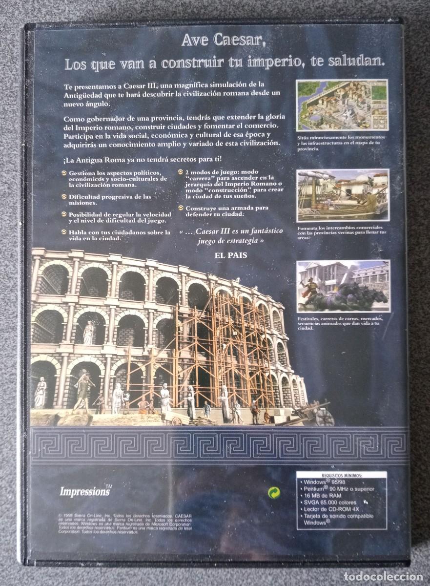 Videojuegos y consolas: Juego Pc Caesar III - Foto 4