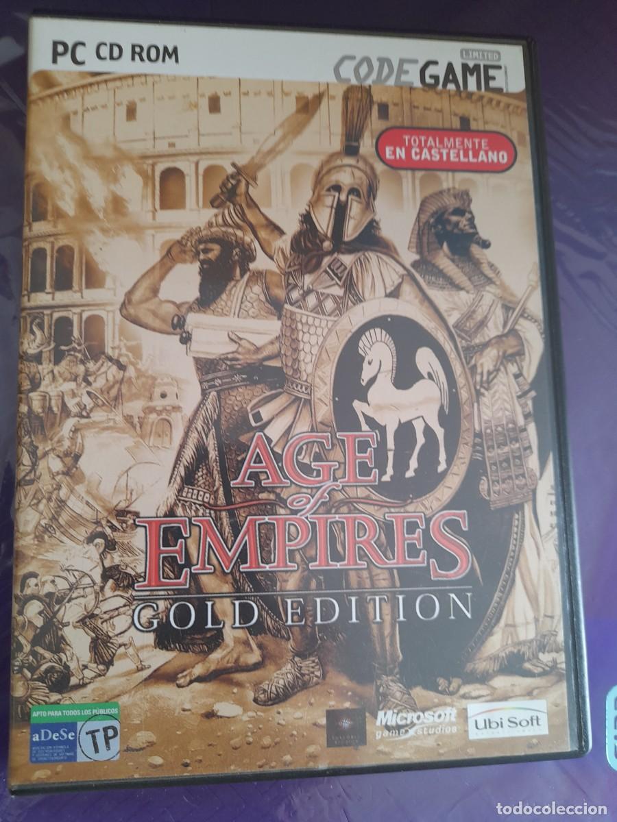 Videojuegos y consolas: AGE OF EMPIRES - GOLD EDITION - PC - Foto 1