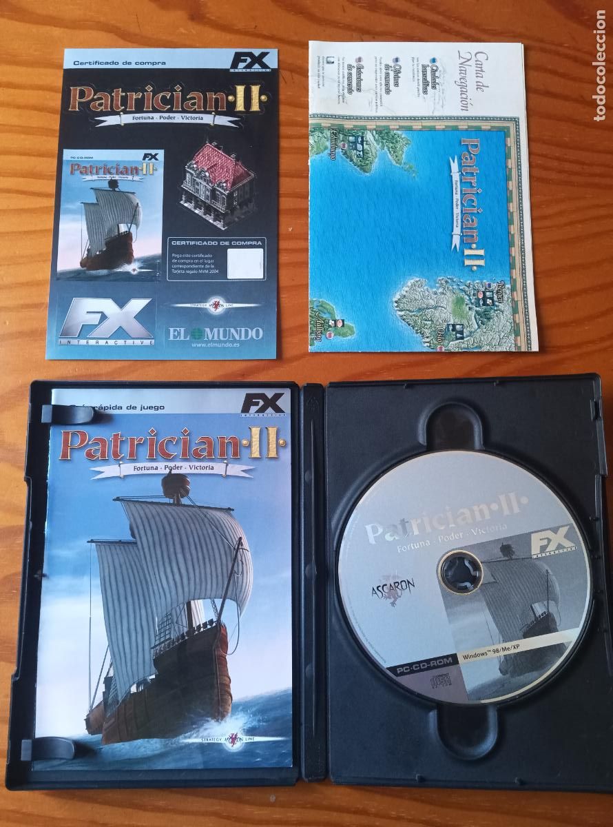 Videojuegos y consolas: PATRICIAN II - CD ROM - PAL ESPA&Ntilde;A - - Foto 2