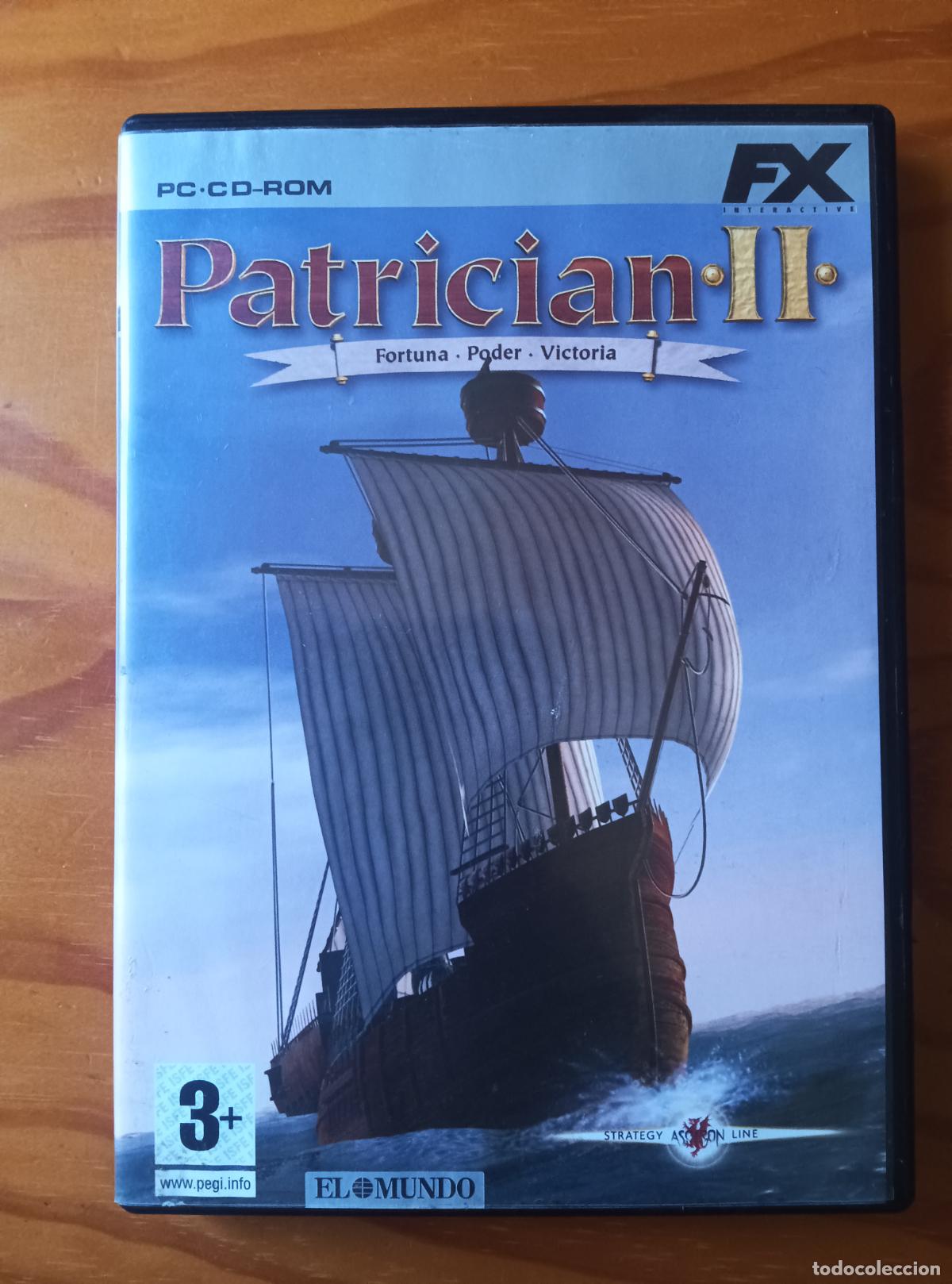 Videojuegos y consolas: PATRICIAN II - CD ROM - PAL ESPA&Ntilde;A - - Foto 1