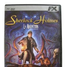 Videojuegos y Consolas: JUEGO PARA PC SHERLOCH HOLMES: LA AVENTURA. FX INTERACTIVE. COMPLETO