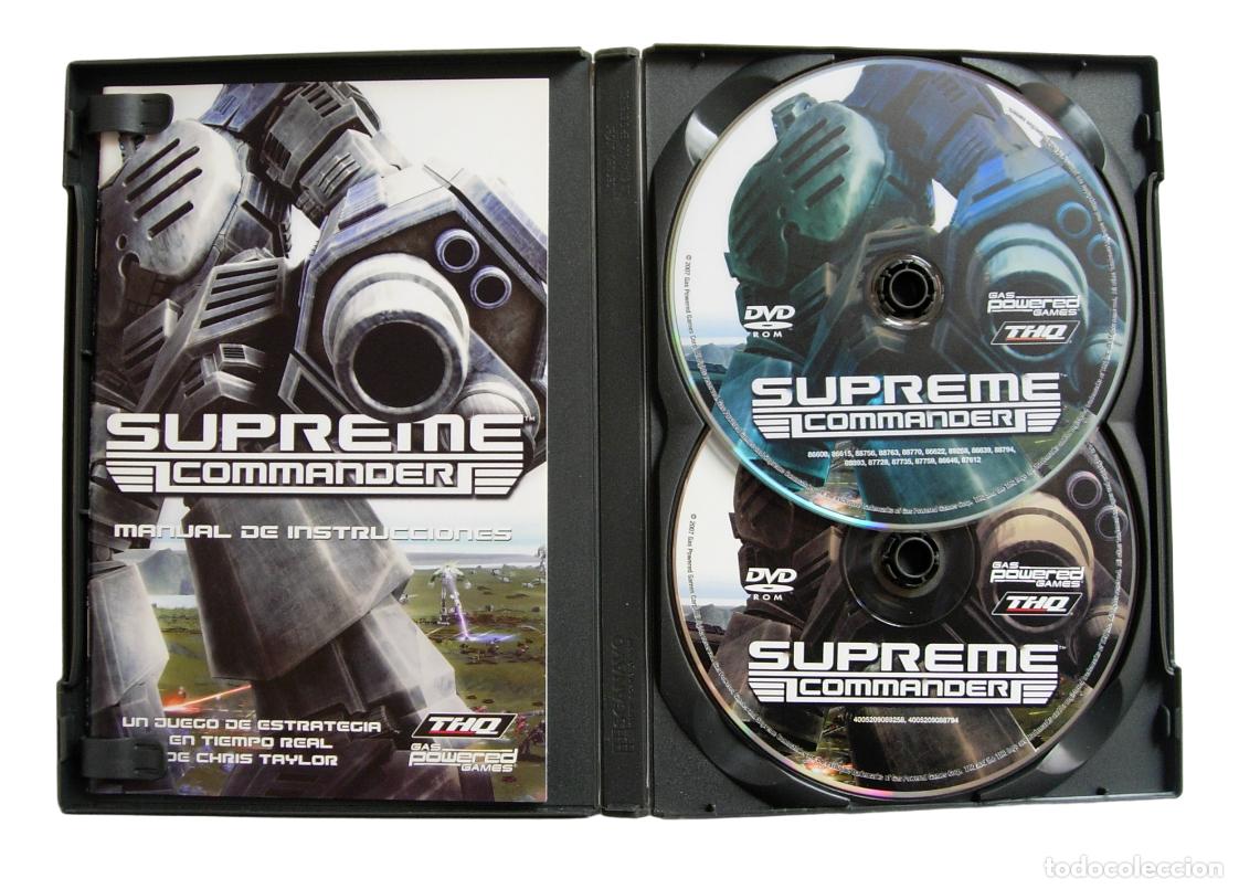 Videojuegos y consolas: Juego para PC Supreme Commander. Games for Windows. Completo Edic. Limitada - Foto 2