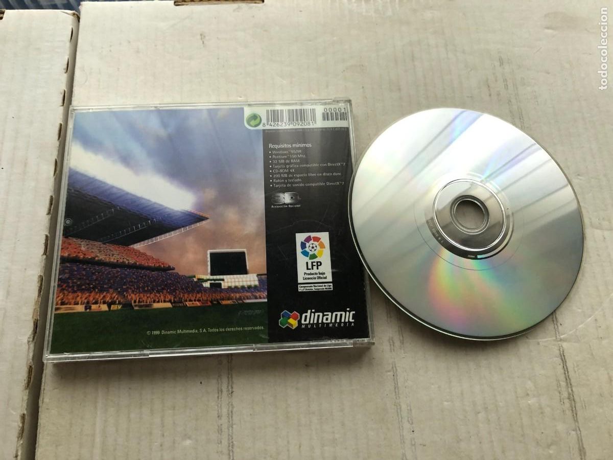 Videojuegos y consolas: PC FUTBOL 2000 - PC CD ROM KREATEN - Foto 2
