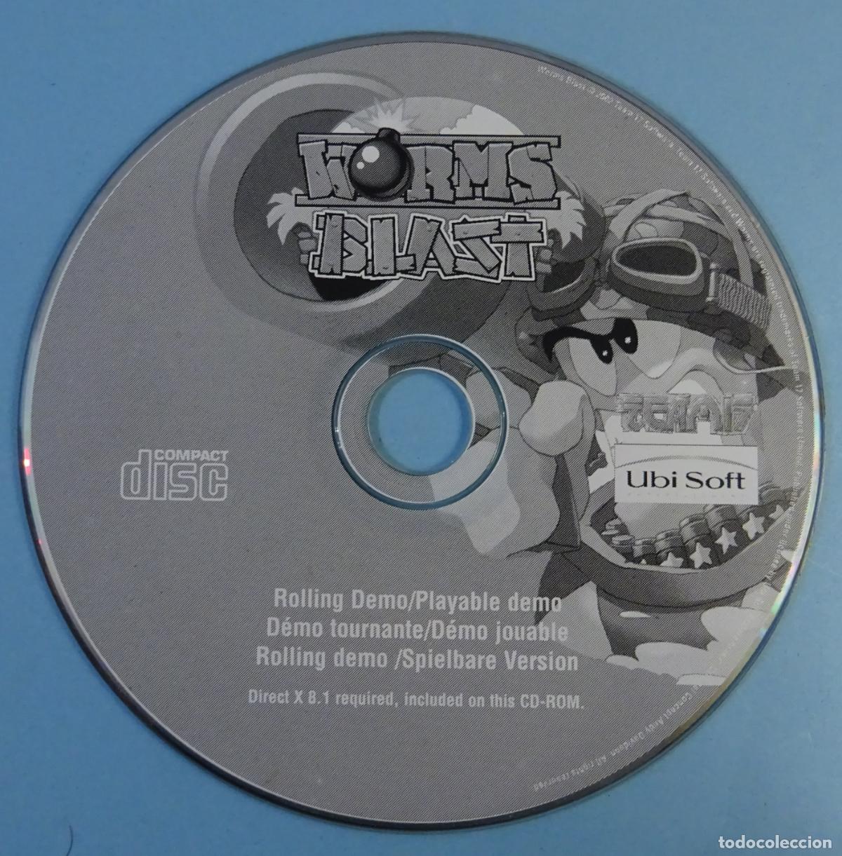 Videojuegos y consolas: DEMO WORMS BLATZ. CD-ROM - Foto 1