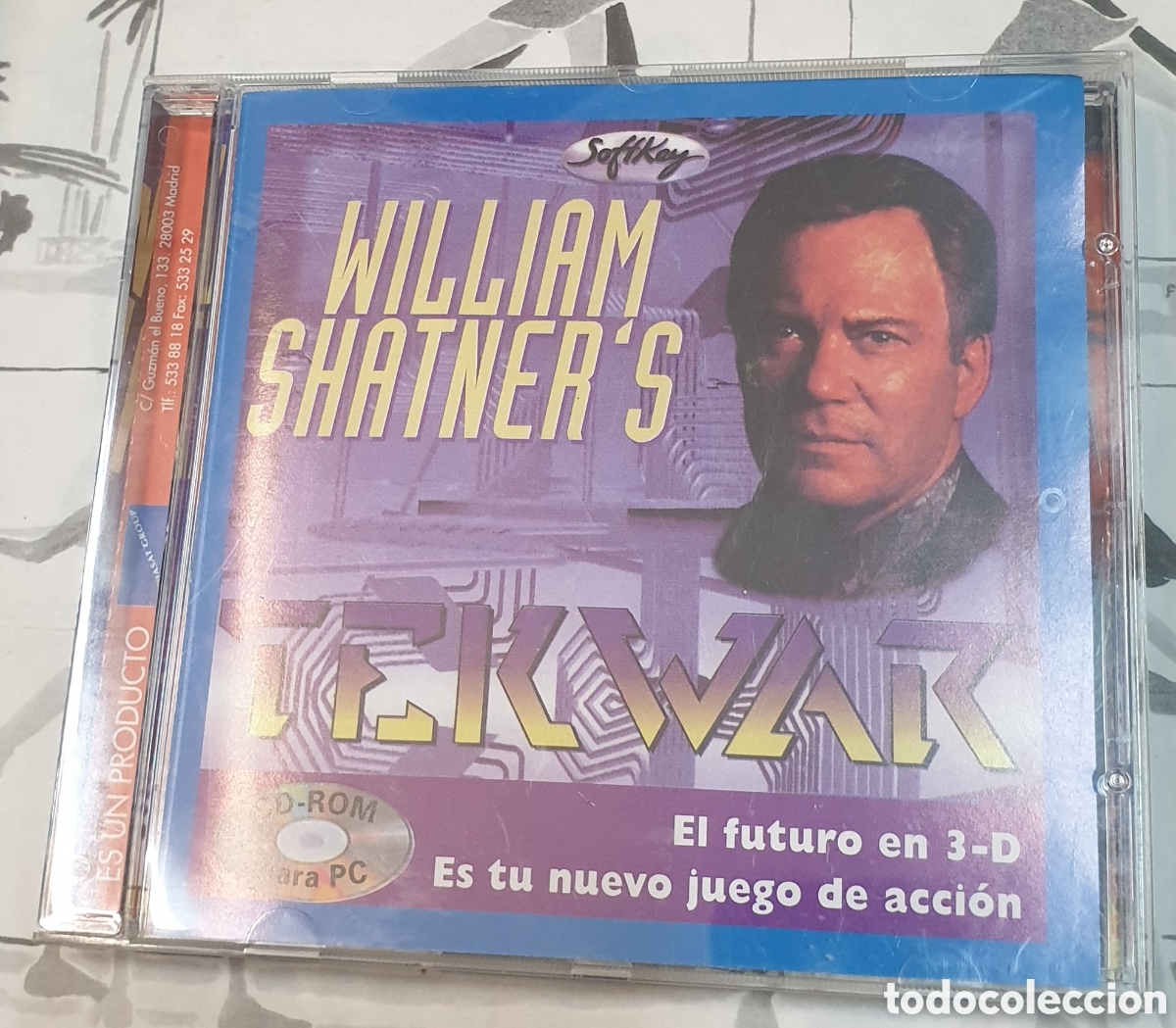 Videojuegos y consolas: Tekwar William Shatners. Pc - Foto 1