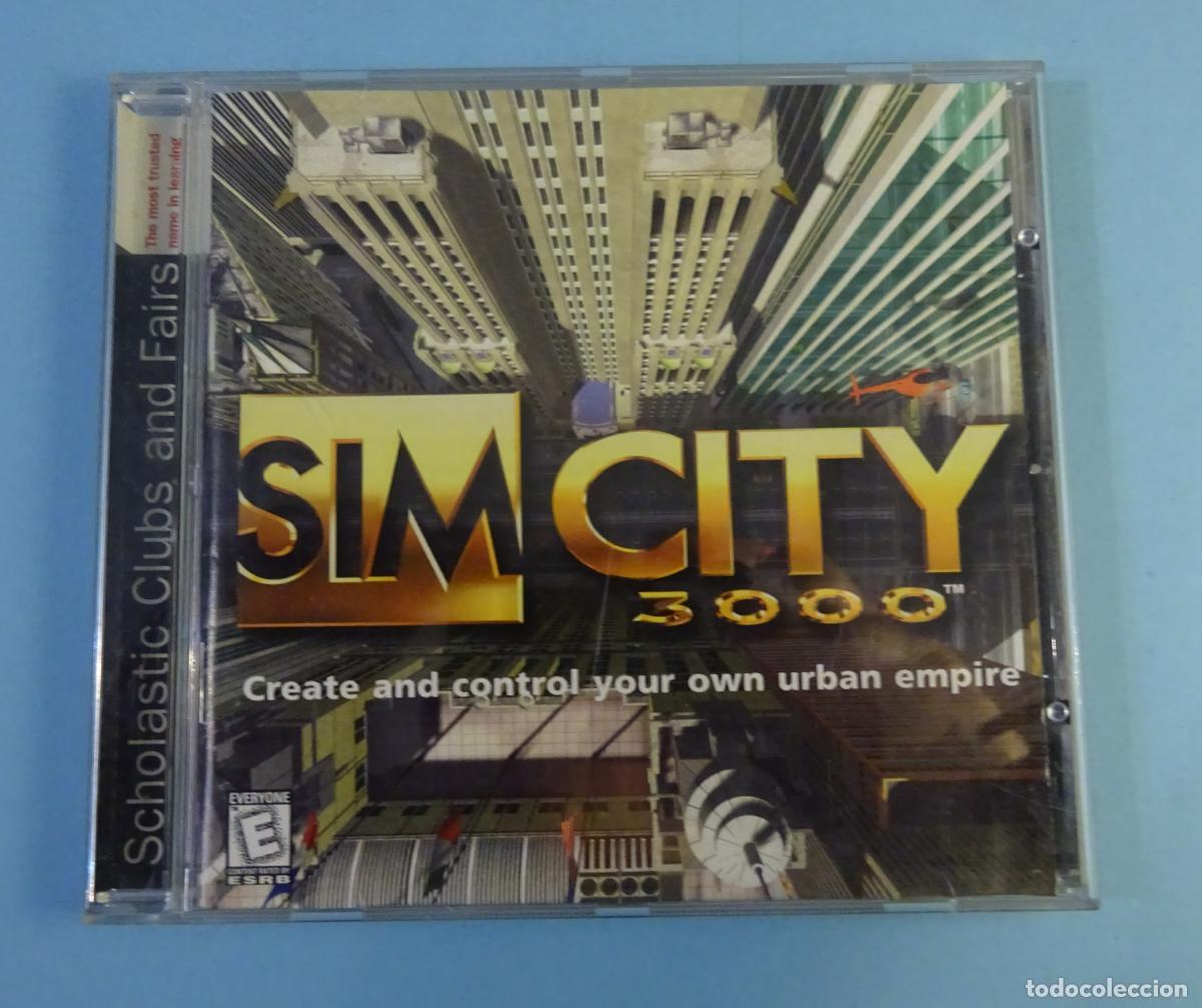 Videojuegos y consolas: SIM CITY 3000. ESTUCHE Y CAR&Aacute;TULA SIN CD - Foto 1