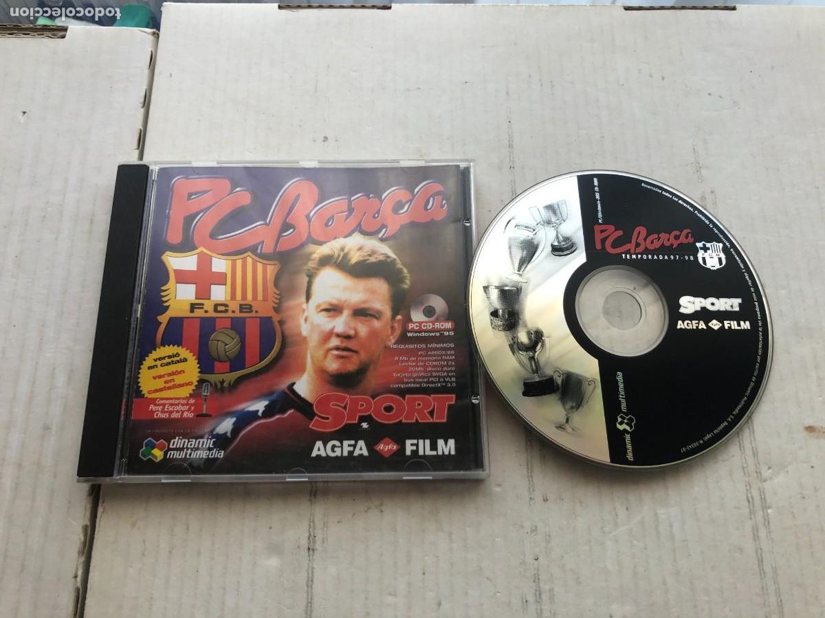 Videojuegos y consolas: PC BAR&Ccedil;A - PC CD KREATEN - Foto 1