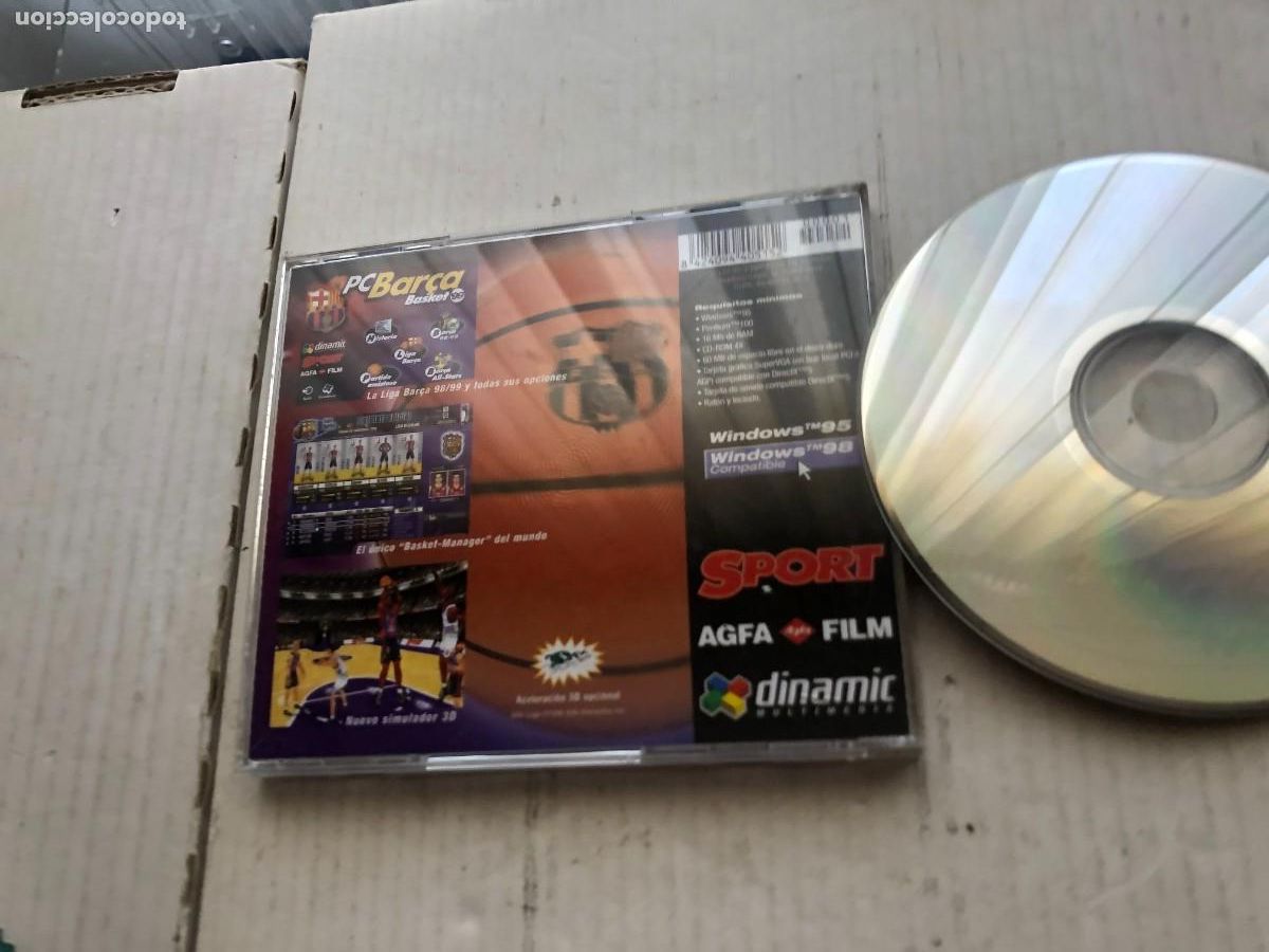 Videojuegos y consolas: PC BAR&Ccedil;A BASKET 99 - PC CD KREATEN - Foto 2