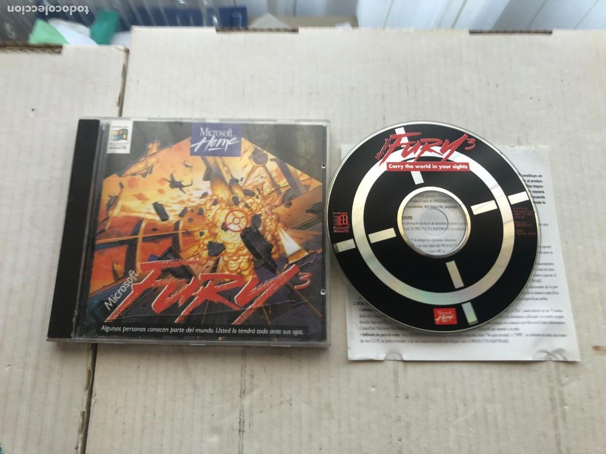 Videojuegos y consolas: FURY MICROSOFT - PC CD KREATEN - Foto 1