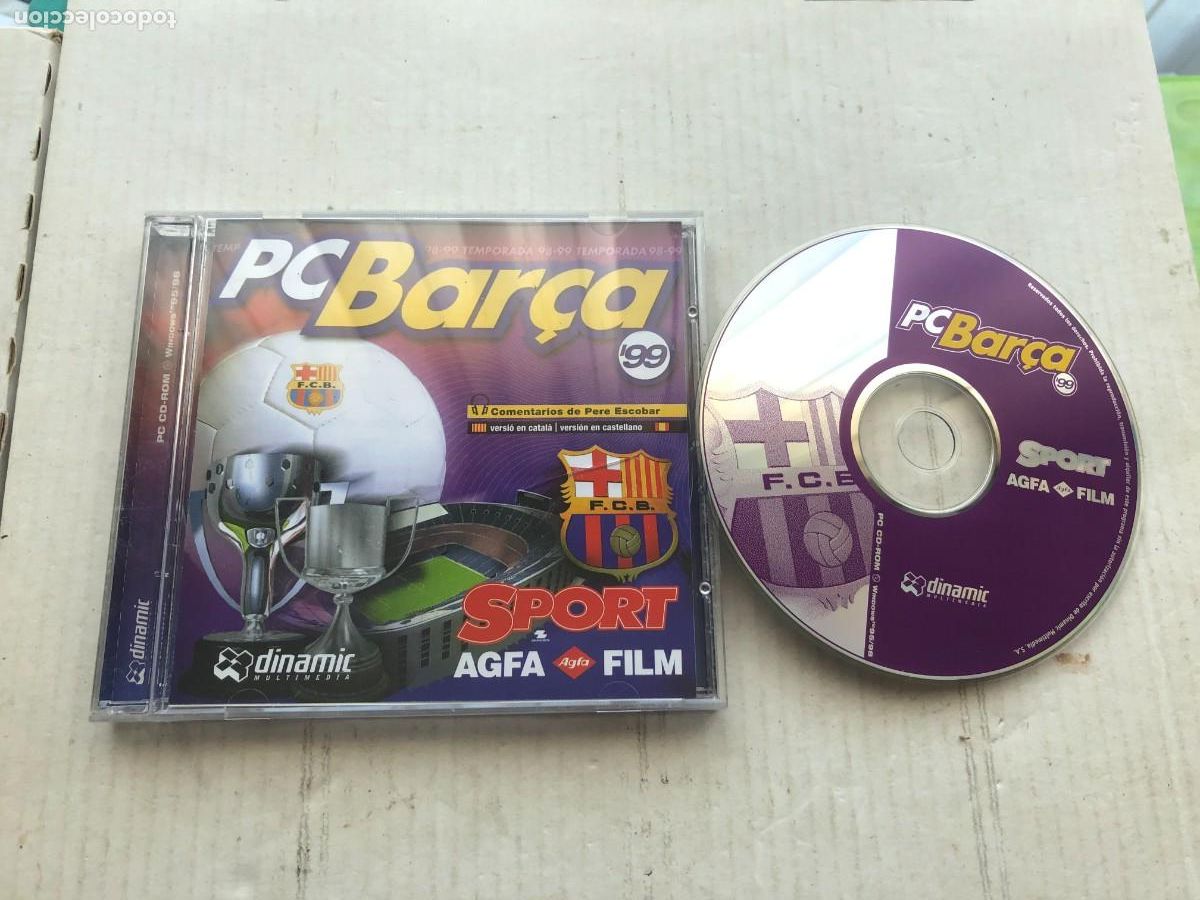 Videojuegos y consolas: PC BAR&Ccedil;A 99 - PC CD KREATEN - Foto 1