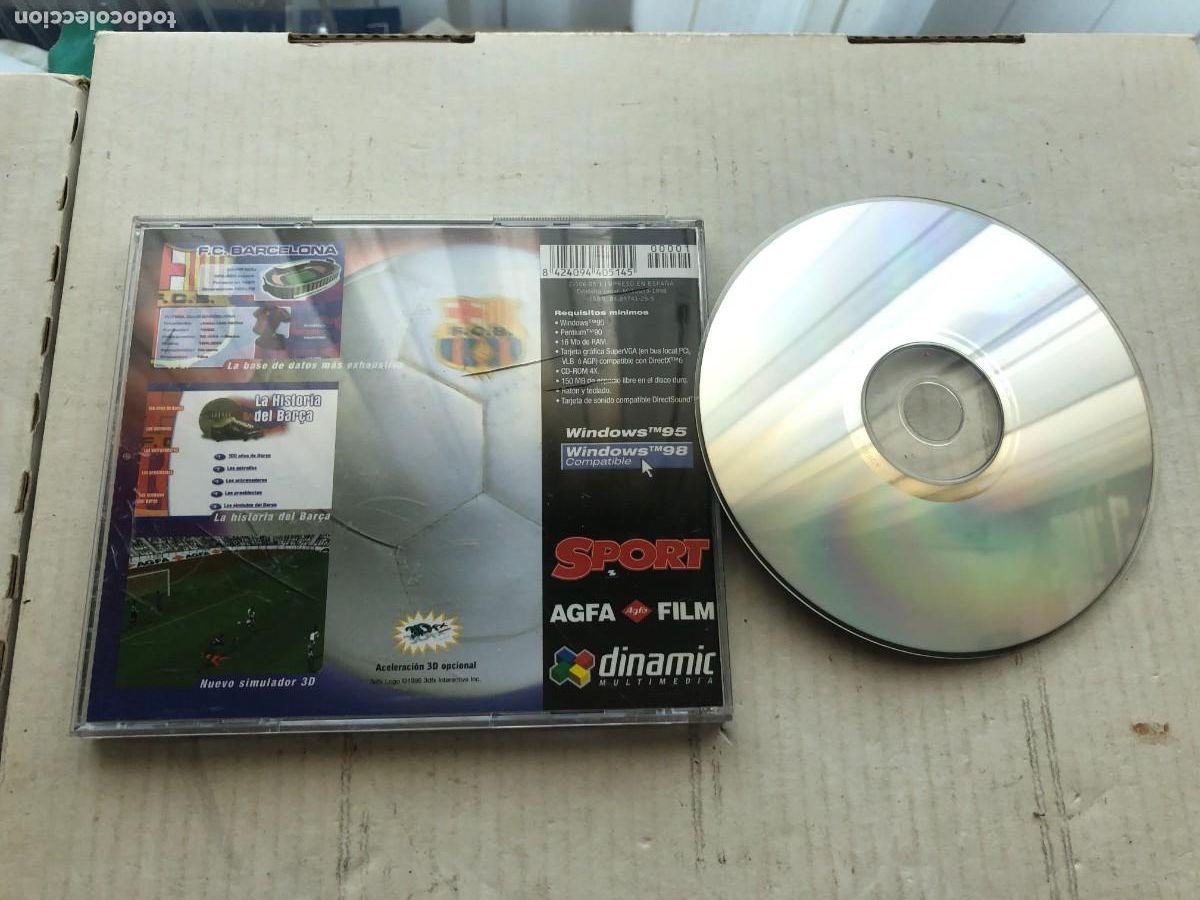 Videojuegos y consolas: PC BAR&Ccedil;A 99 - PC CD KREATEN - Foto 2