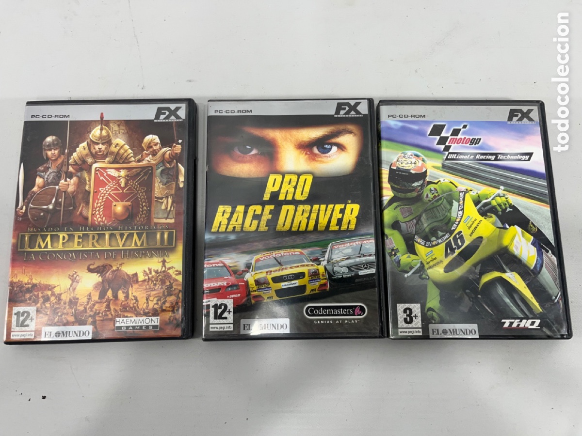 Videojuegos y consolas: 3 JUEGOS PARA PC.CD-ROM FX interactive - Foto 1