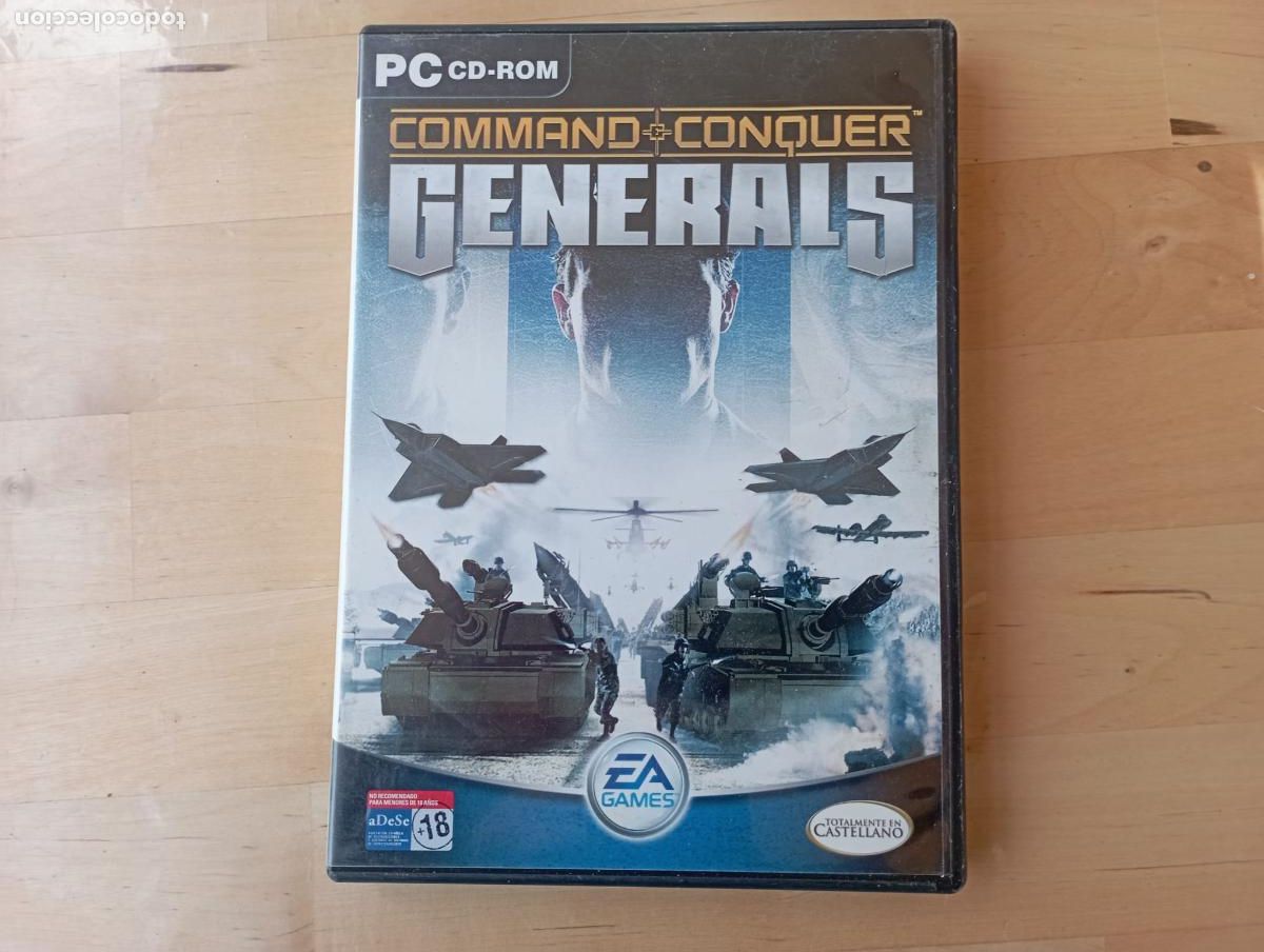 Videojuegos y consolas: Command & Conquer: GENERALS &ndash; PC CD-ROM.DISCO N&ordm;2. - Foto 1