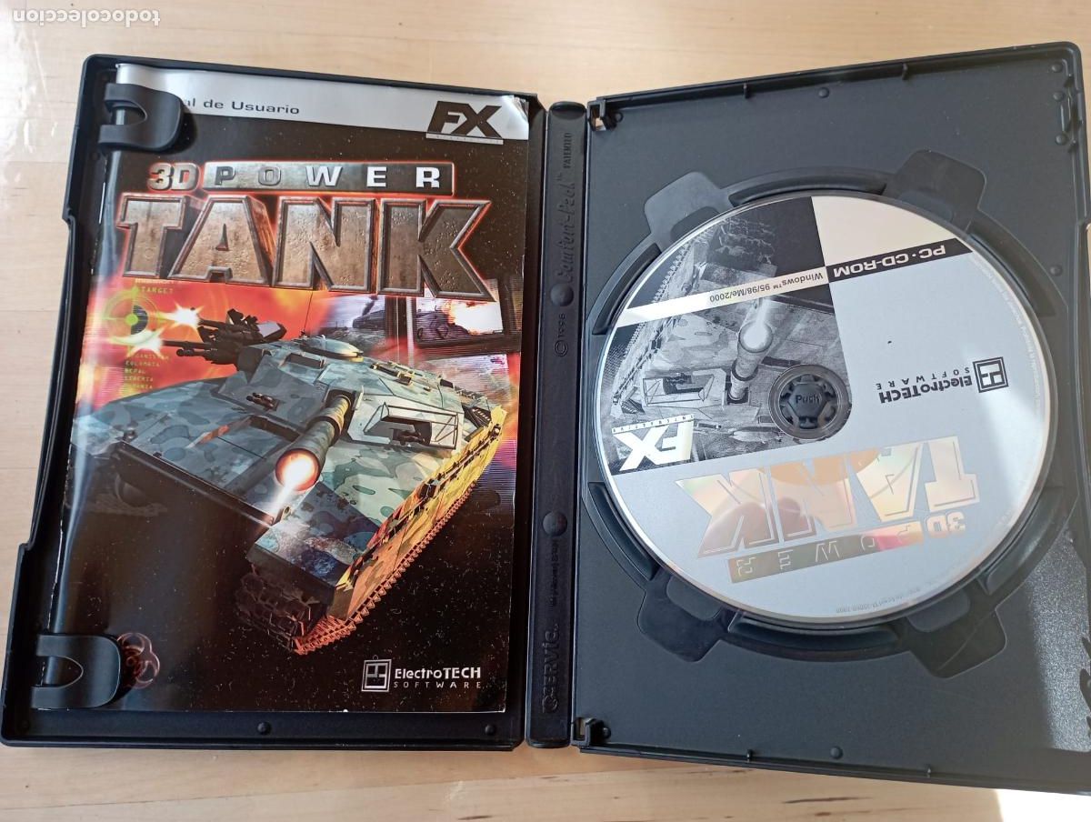 Videojuegos y consolas: 3D POWER TANK. JUEGO PARA PC. CD ROM - Foto 2