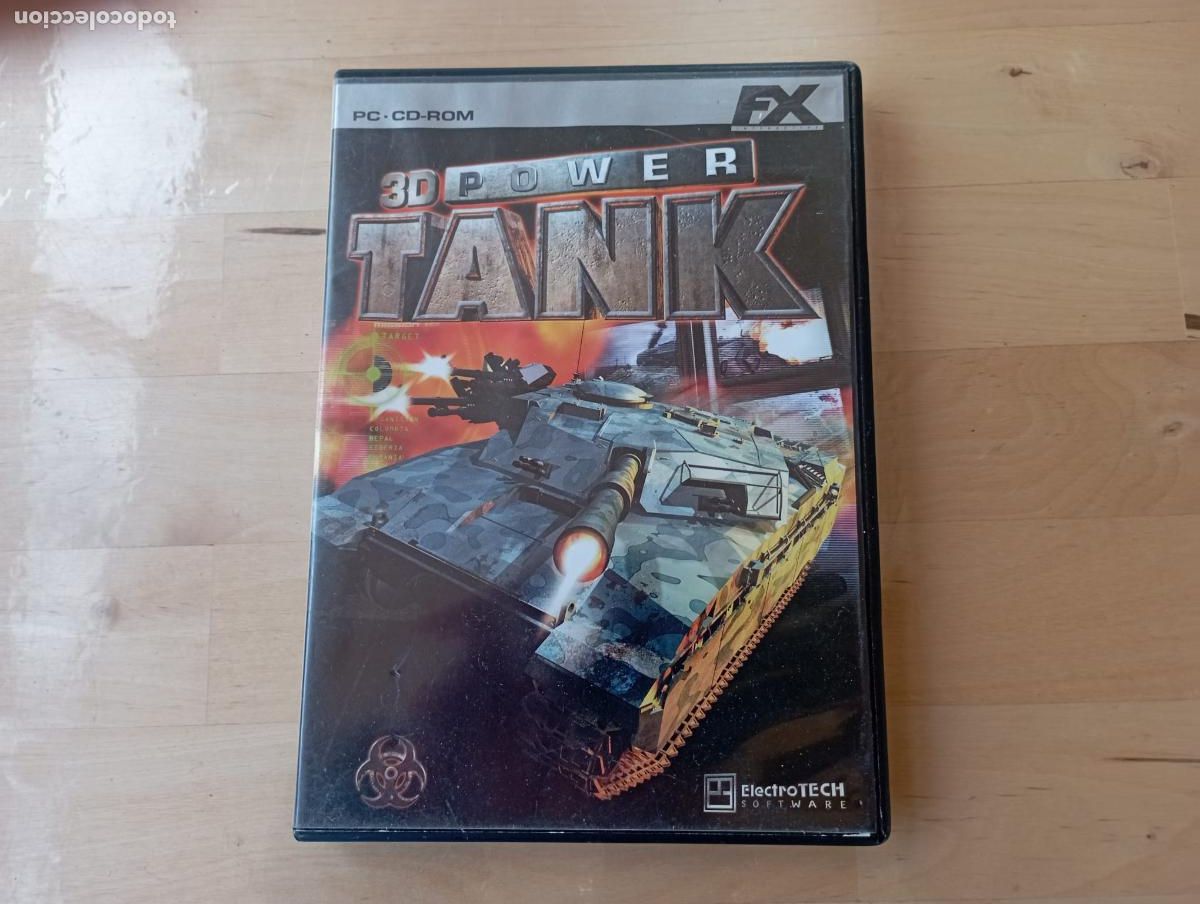 Videojuegos y consolas: 3D POWER TANK. JUEGO PARA PC. CD ROM - Foto 1