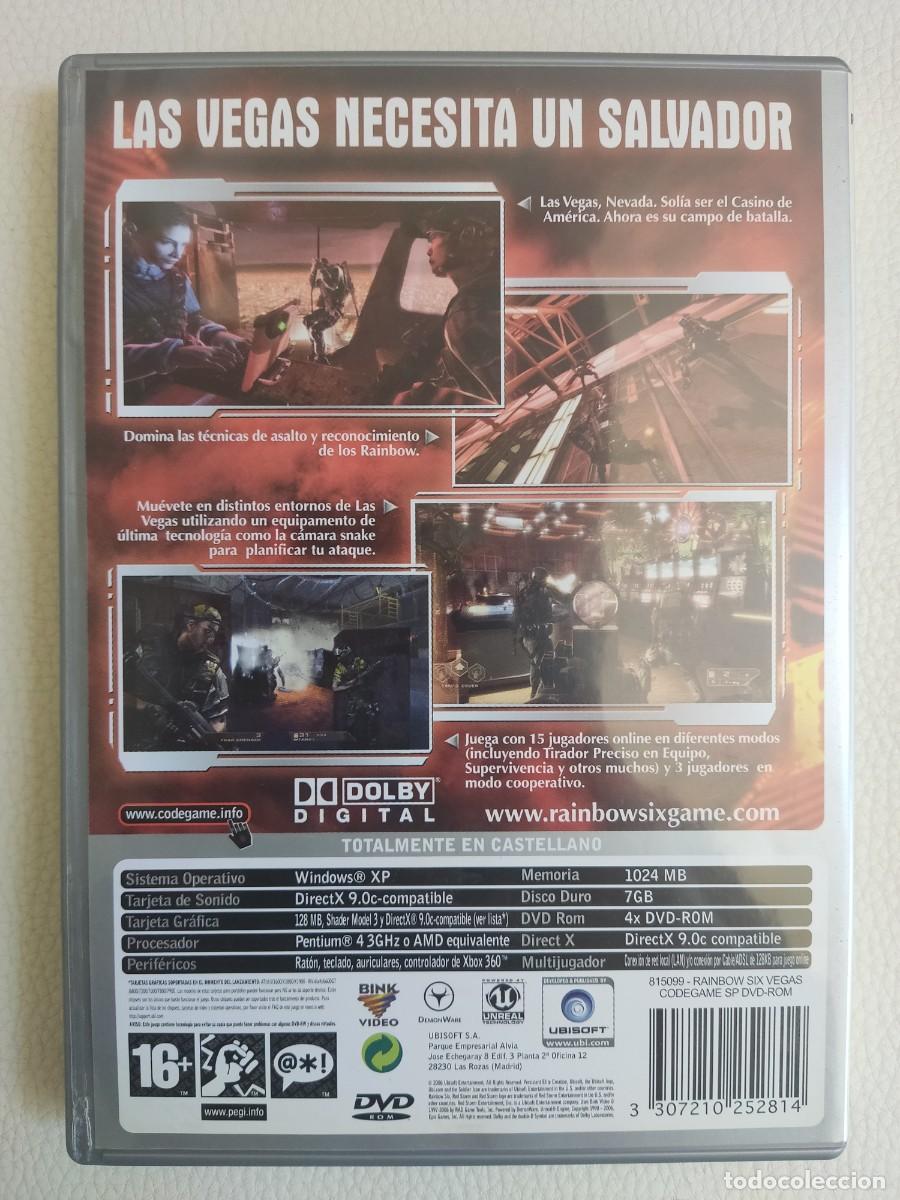 Videojuegos y consolas: Tom Clancys Rainbowsix Vegas PC - Foto 2