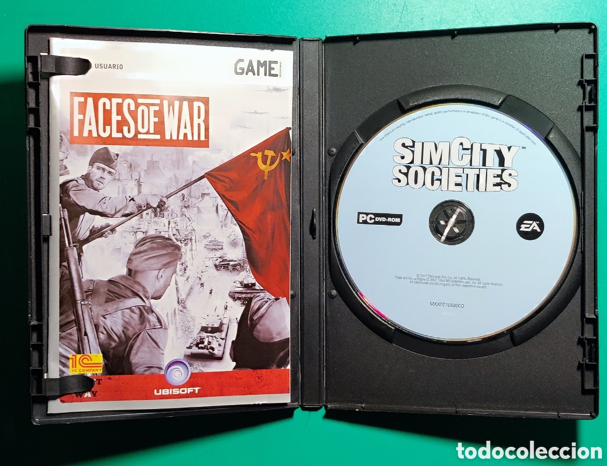 Videojuegos y consolas: PC DVD-ROM Faces of War. - Foto 2