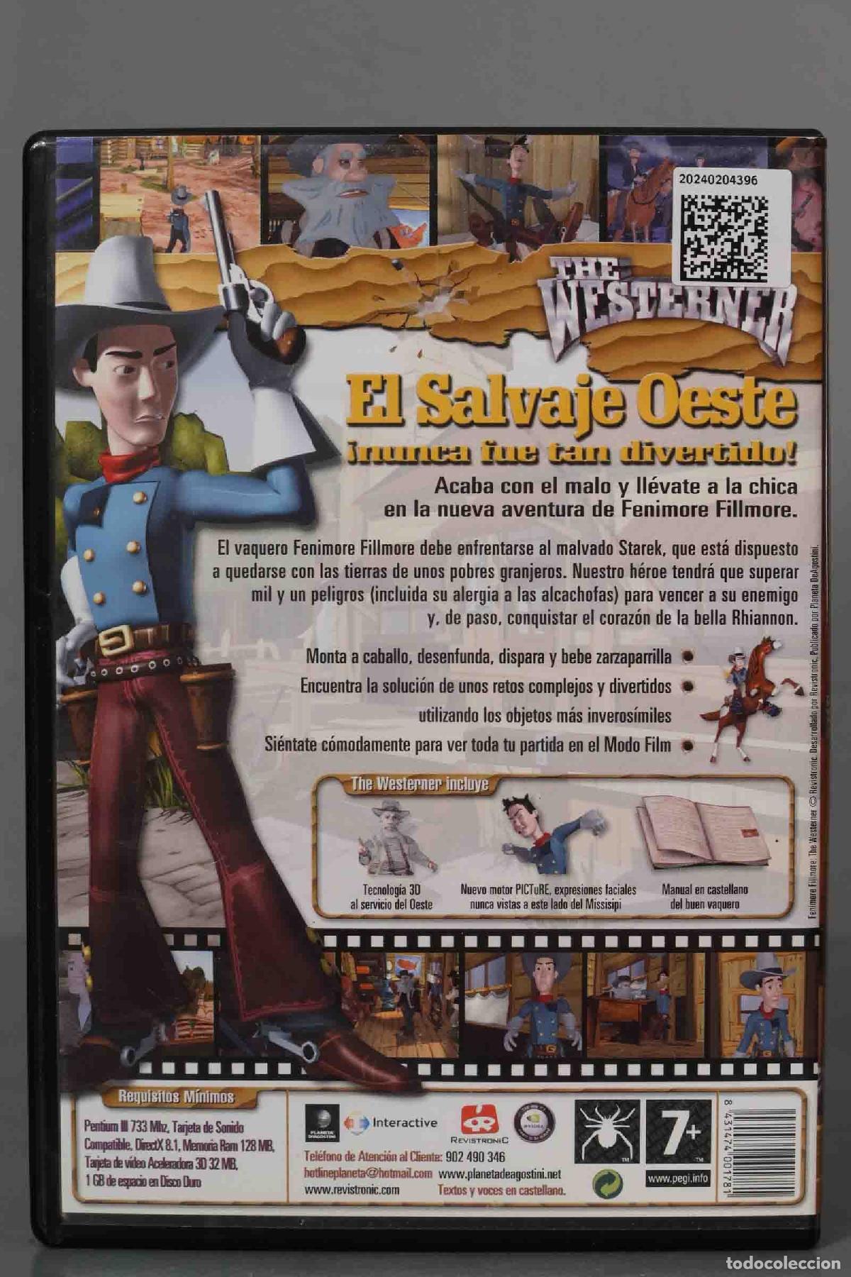 Videojuegos y consolas: PC CD-ROM. The Westerner Fenimore Fillmore - Foto 2