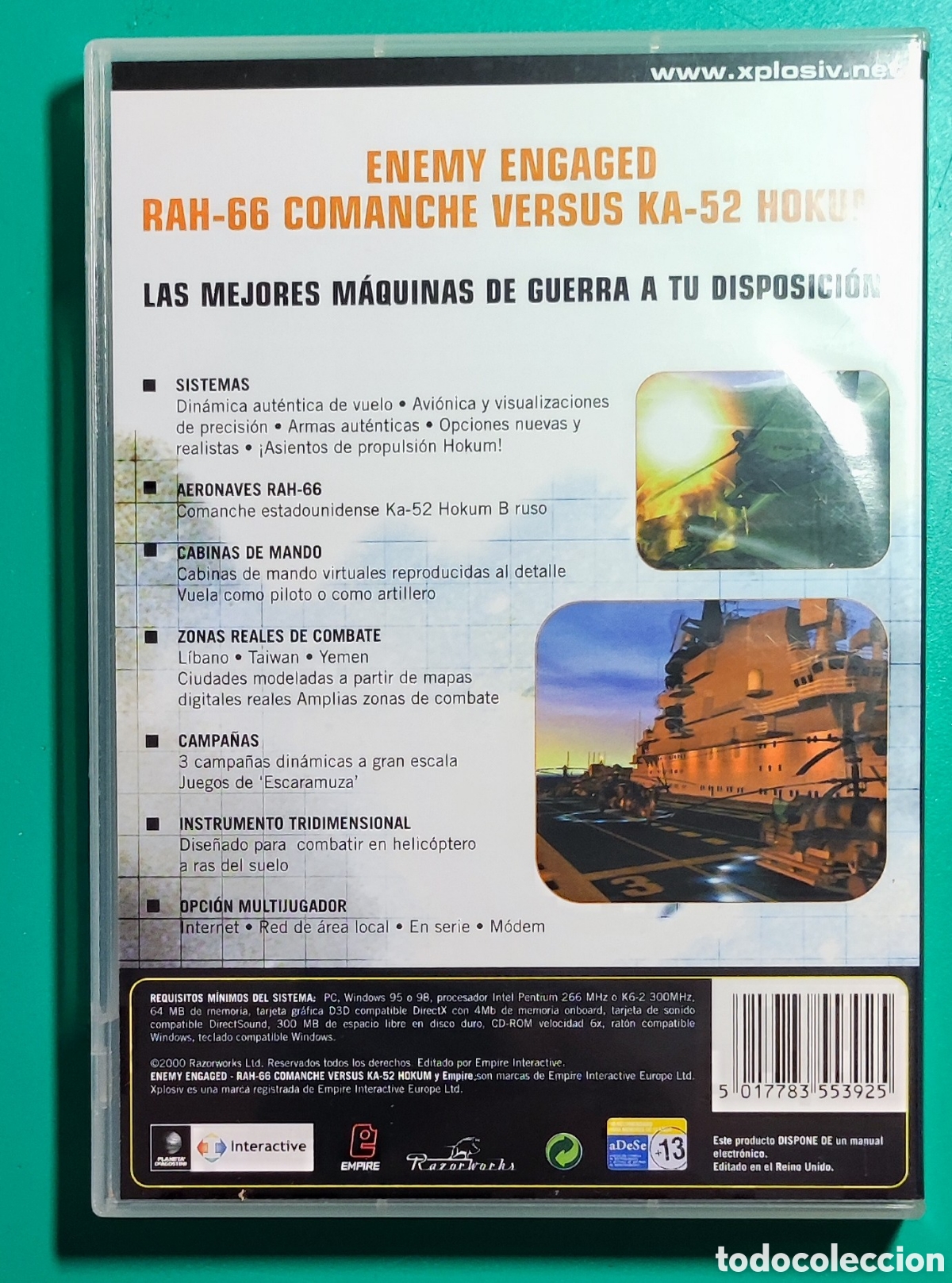 Videojuegos y consolas: PC CD-ROM. XPLOSIV Enemy engaged. - Foto 3