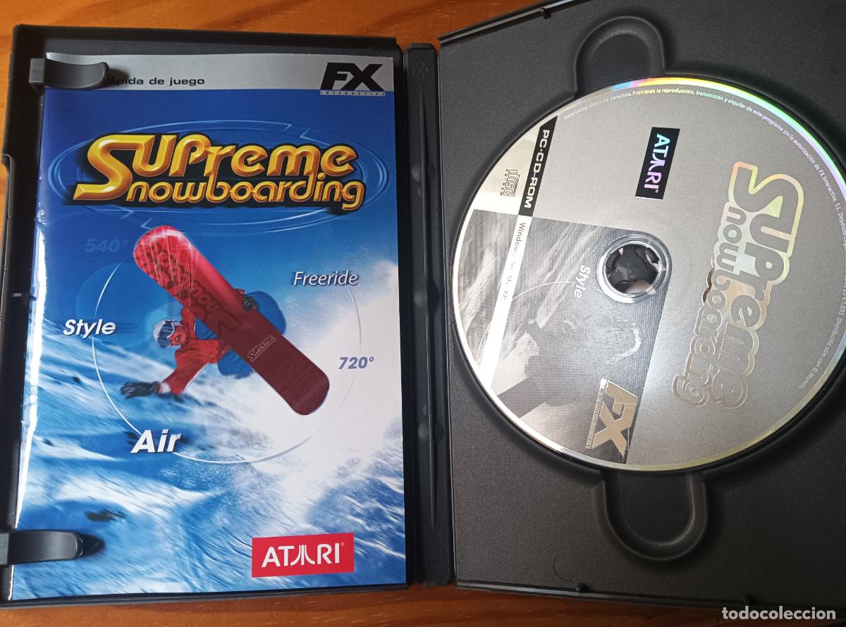 Videojuegos y consolas: SUPREME SNOWBOARDING. ATARI JUEGO PC CD-ROM PAL ESPA&Ntilde;A - Foto 3