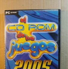 Videojuegos y Consolas: JUEGO PC EL CD ROM DE LOS JUEGOS 2005