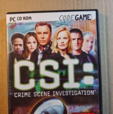 Videojuegos y Consolas: JUEGO PC C.S.I. CRIME SCENE INVESTIGATION