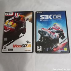 Videojuegos y Consolas: 2XJUEGOS PC DVD ROM(MOTO GP-08 Y SUPERBIKE WORLD CHAMPIONSHIP 08)