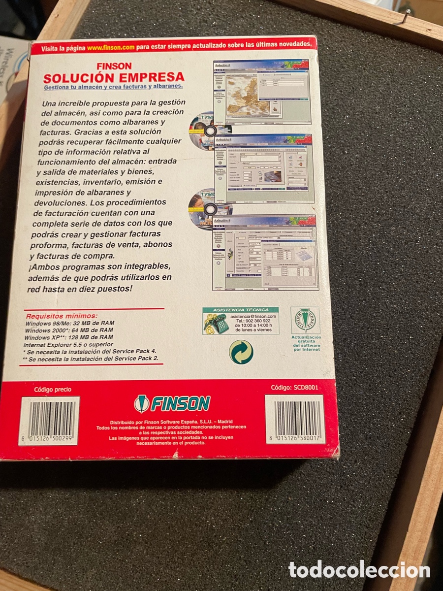 Videojuegos y consolas: Programa de facturaci&oacute;n y almac&eacute;n FINSON - Foto 2