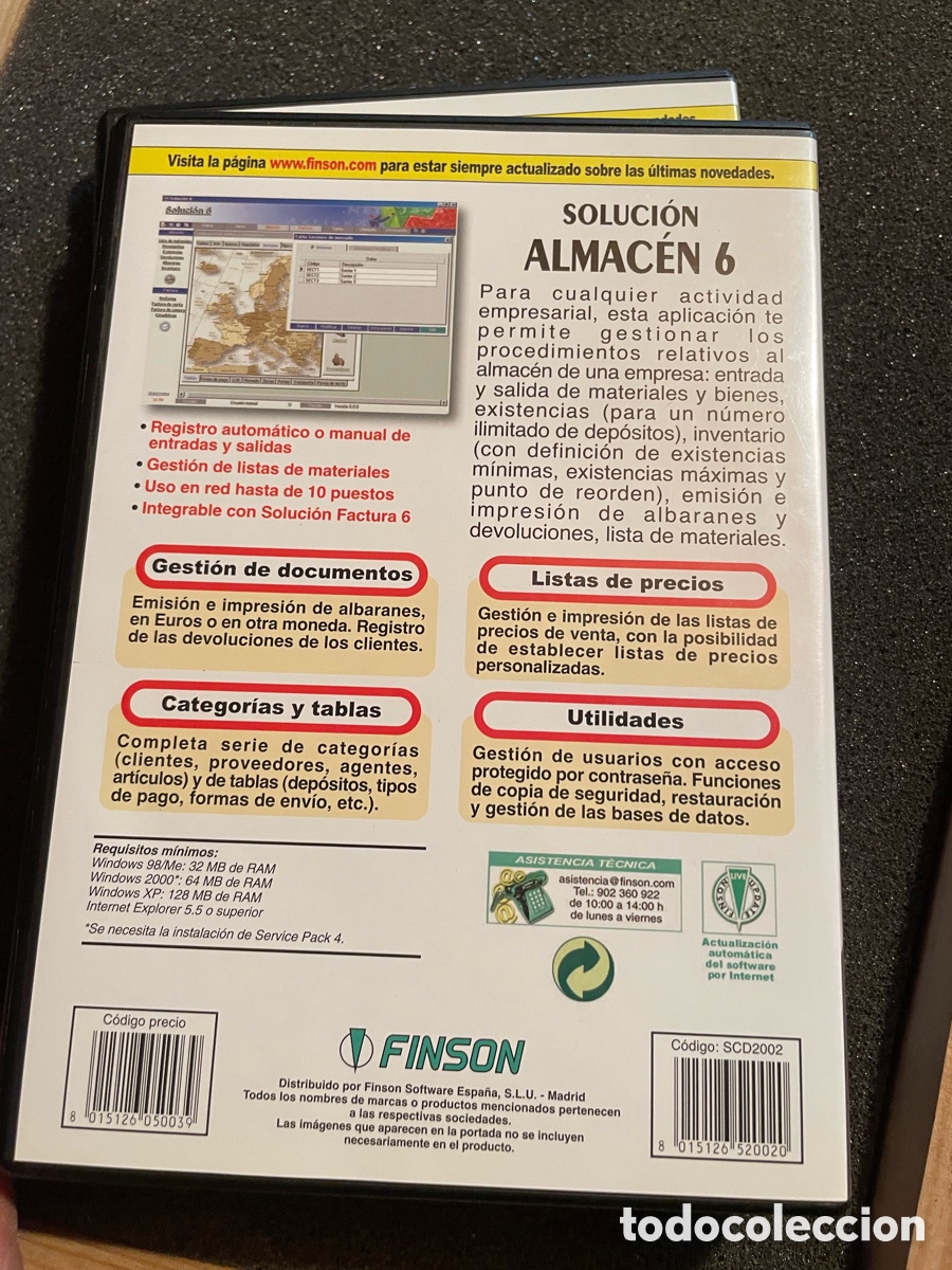 Videojuegos y consolas: Programa de facturaci&oacute;n y almac&eacute;n FINSON - Foto 6