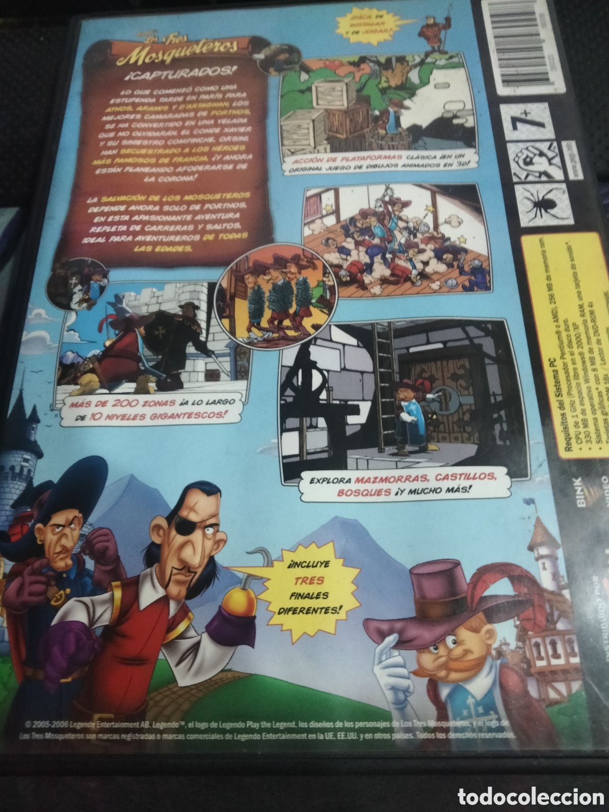 Videojuegos y consolas: Los tres mosqueteros pc - Foto 2