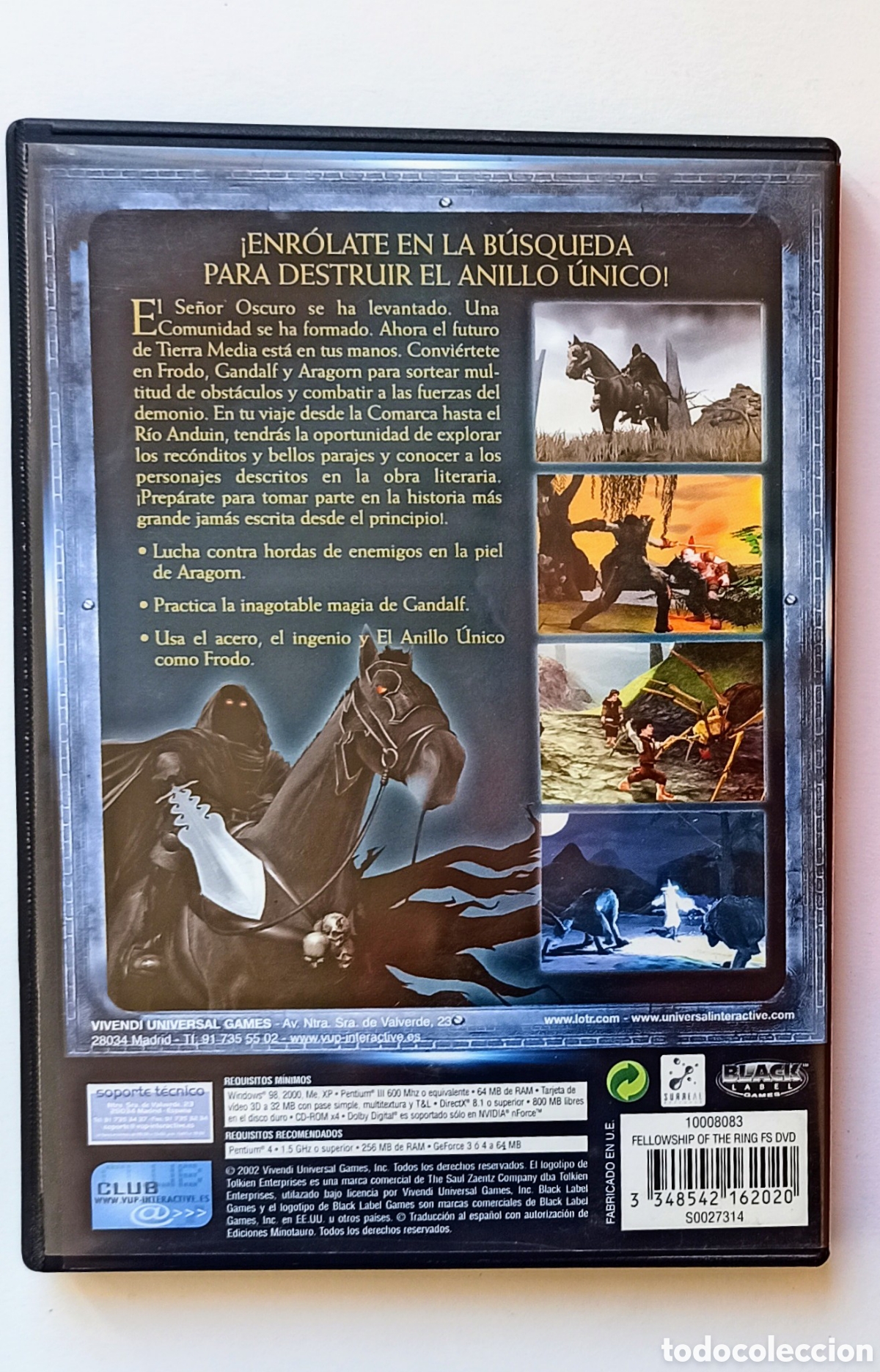 Videojuegos y consolas: LA COMUNIDAD DEL ANILLO PC VIDEOJUEGO - Foto 3