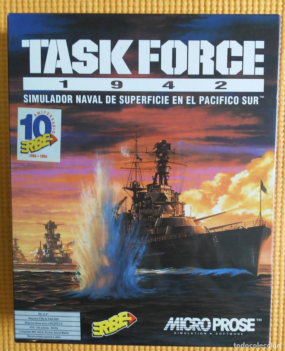 Videojuegos y consolas: TASK FORCE 1942 JUEGO PC 3,5 EN ESPA&Ntilde;OL - Foto 1