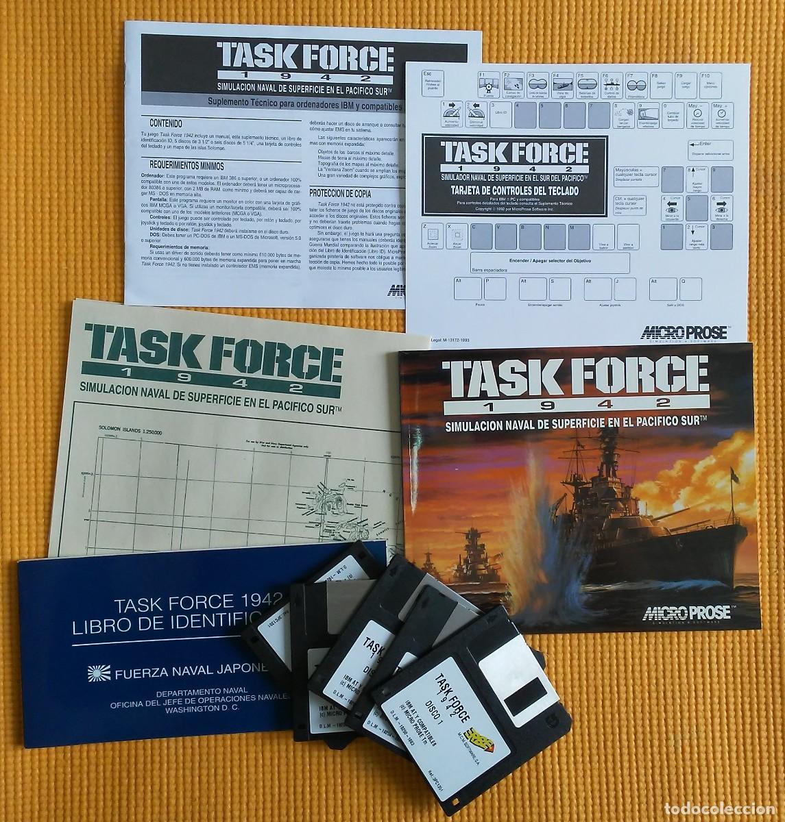 Videojuegos y consolas: TASK FORCE 1942 JUEGO PC 3,5 EN ESPA&Ntilde;OL - Foto 4