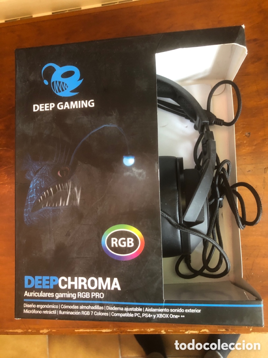 Videojuegos y consolas: Auriculares deep chroma gaming - Foto 1
