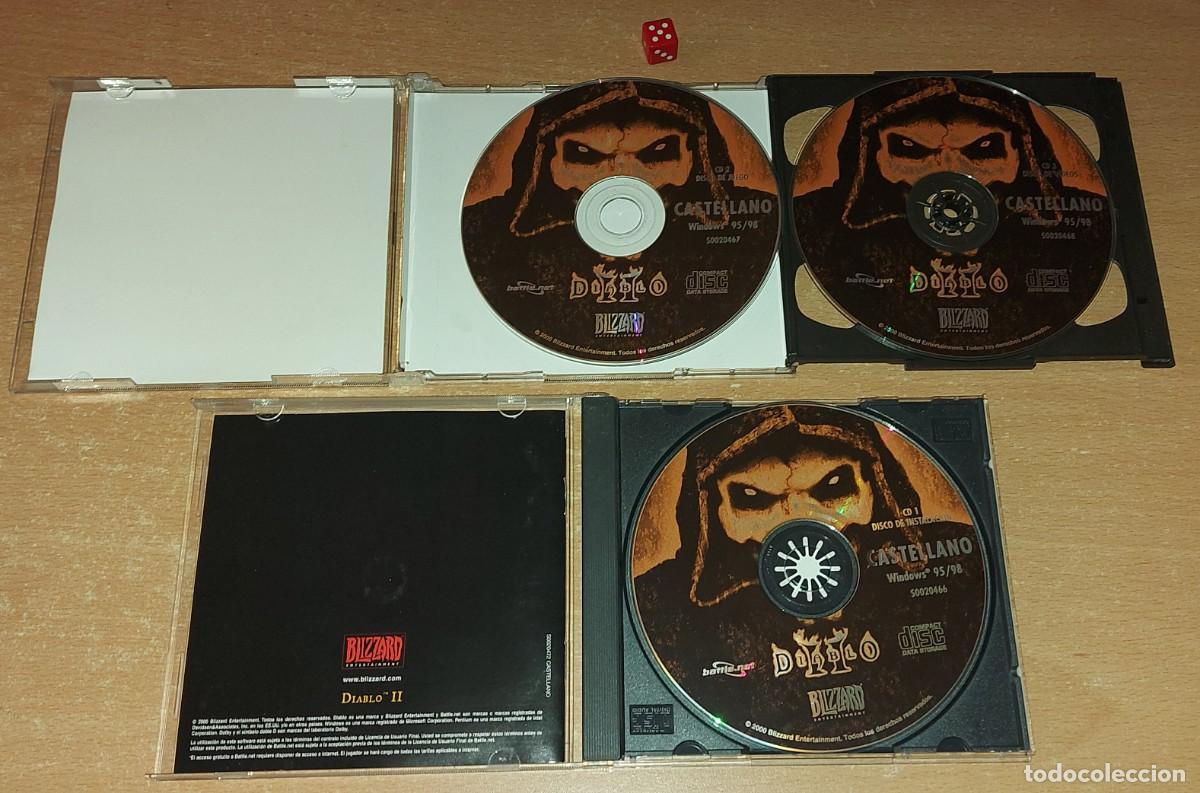 Videojuegos y consolas: DIABLO II PC en castellano 3 DISCOS - Foto 3