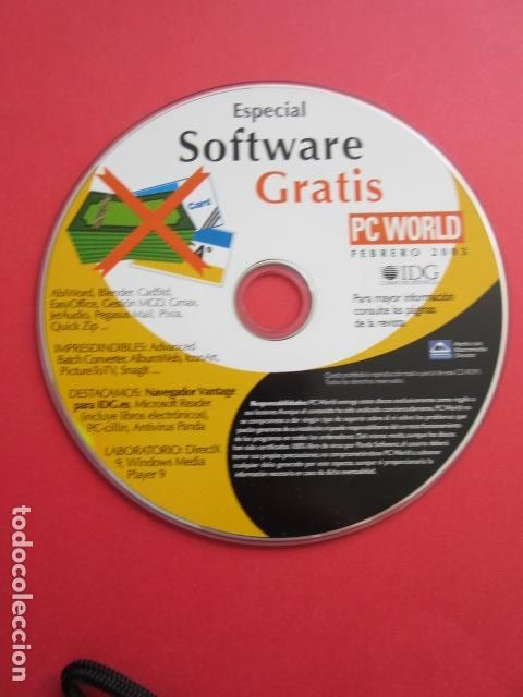 Videojuegos y consolas: SOFTWARE - PC WORLD FEBRERO 2003 - MICROSOFT WINDOWS DVD CD - Foto 1