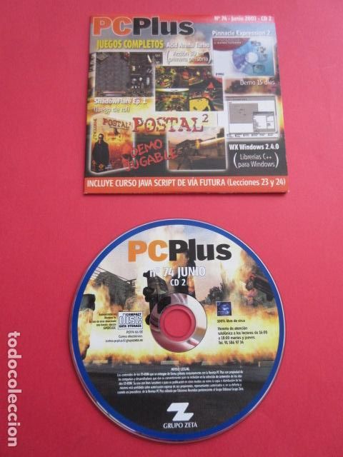 Videojuegos y consolas: PINNACLE ACID ARENA TURBO POSTAL 2 - PC PLUS JUNIO 2003 - MICROSOFT WINDOWS DVD CD - Foto 1