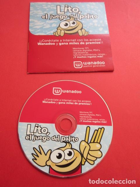 Videojuegos y consolas: WANADOO LITO EL JUEGO DEL PALITO - MICROSOFT WINDOWS DVD CD - Foto 1