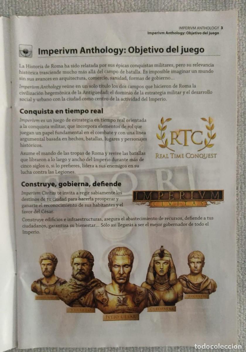 Videojuegos y consolas: IMPERIVM. - Foto 4
