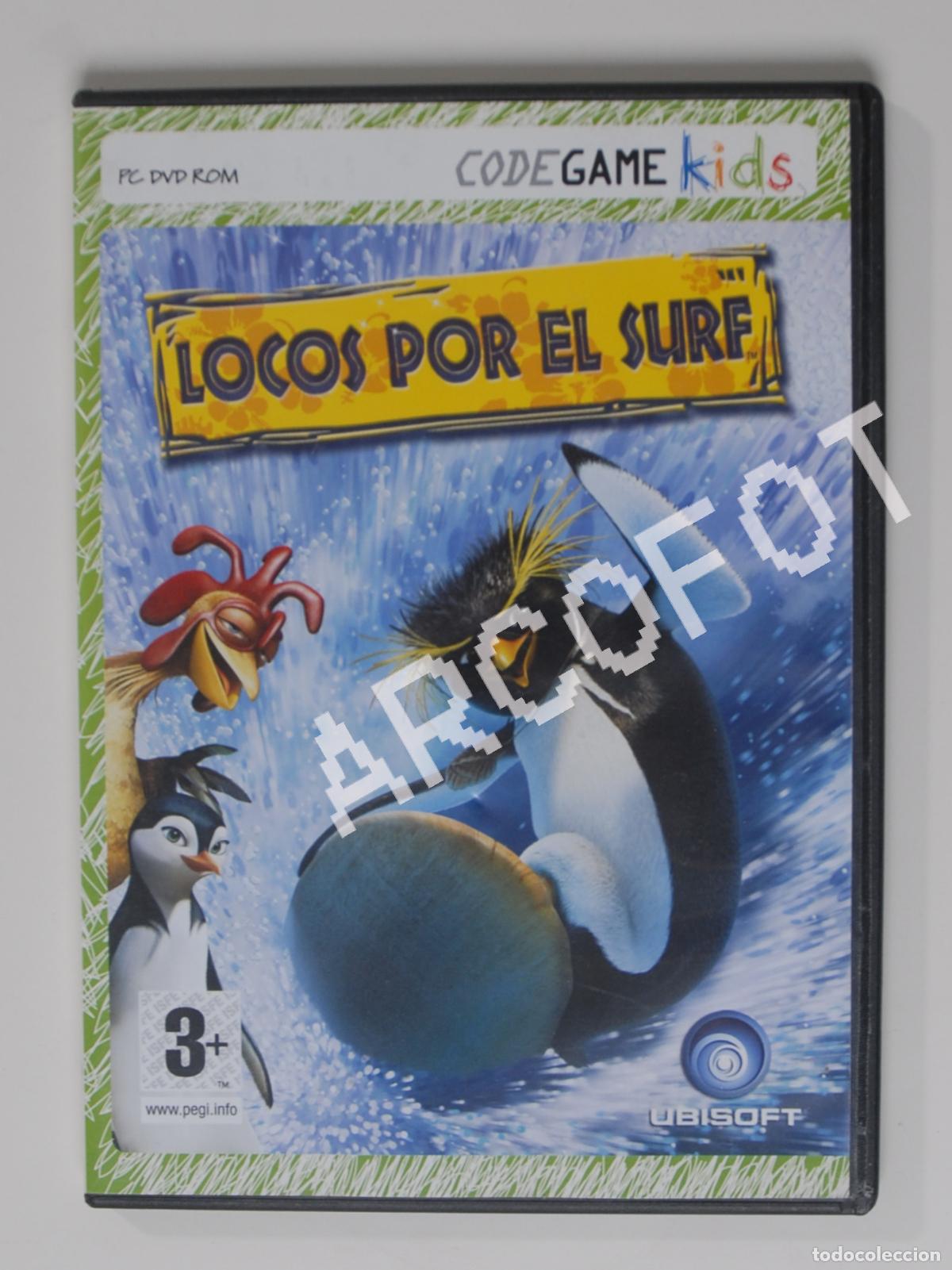 Videojuegos y consolas: LOCOS POR EL SURF - CODE GAME KIDS - UBISOFT 2007 - Foto 3