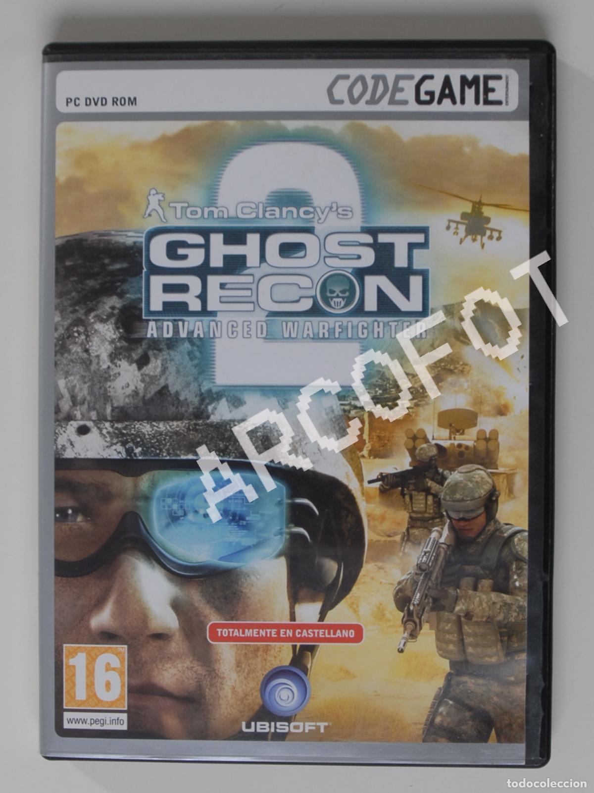 Videojuegos y consolas: GHOST RECON - ADVANCED WARFIGHTER - CODE GAME - UBISOFT 2007 - Foto 3