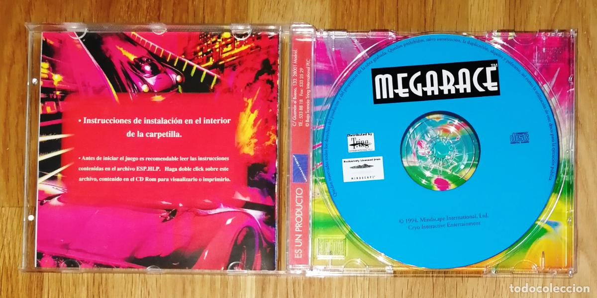 Videojuegos y consolas: CD-ROM. MEGARACE / Mediasat Group. - Ergo Software [etc.], 1994 - Foto 2