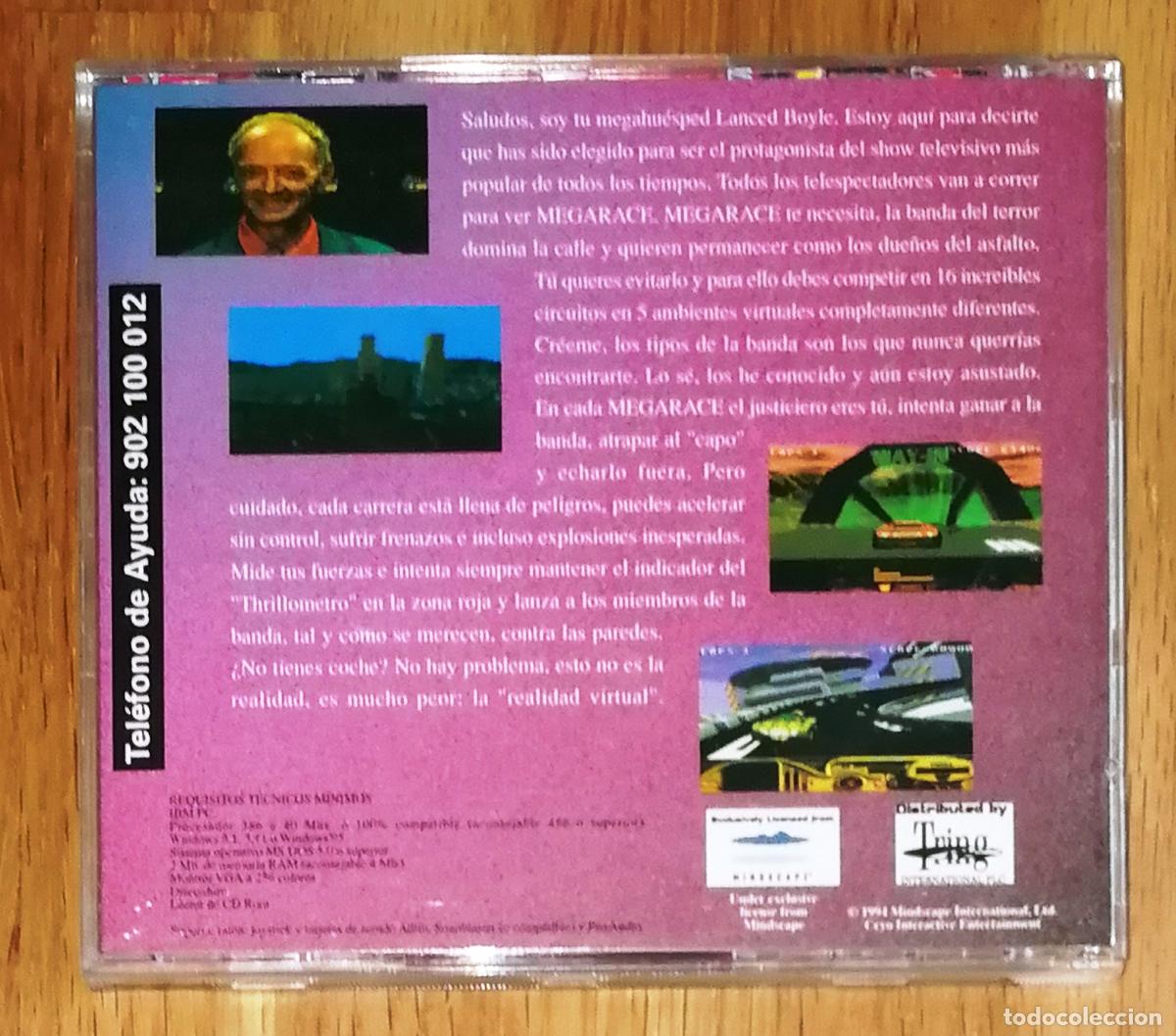 Videojuegos y consolas: CD-ROM. MEGARACE / Mediasat Group. - Ergo Software [etc.], 1994 - Foto 3