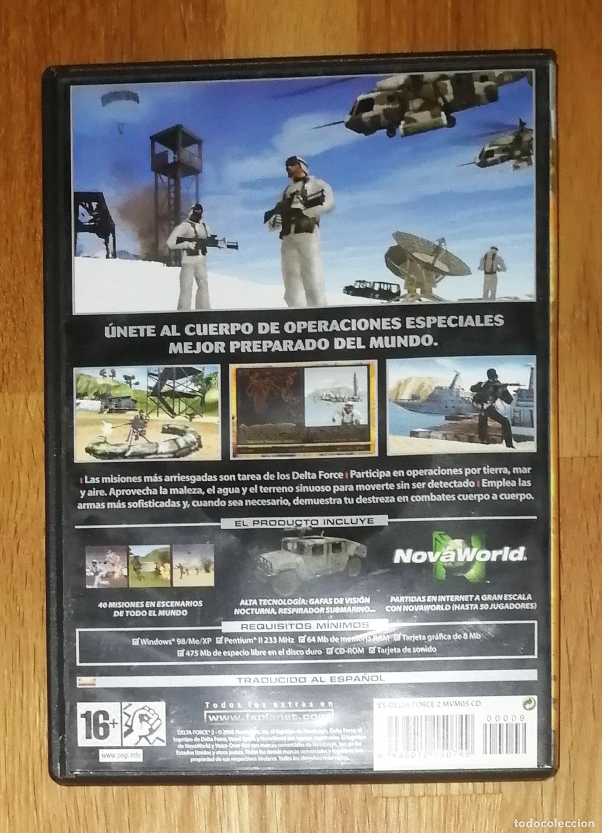 Videojuegos y consolas: CD-ROM. DELTA FORCE 2 (FX Interactive) (El Mundo). - Friendware : Novalogic, 2005 - Foto 3