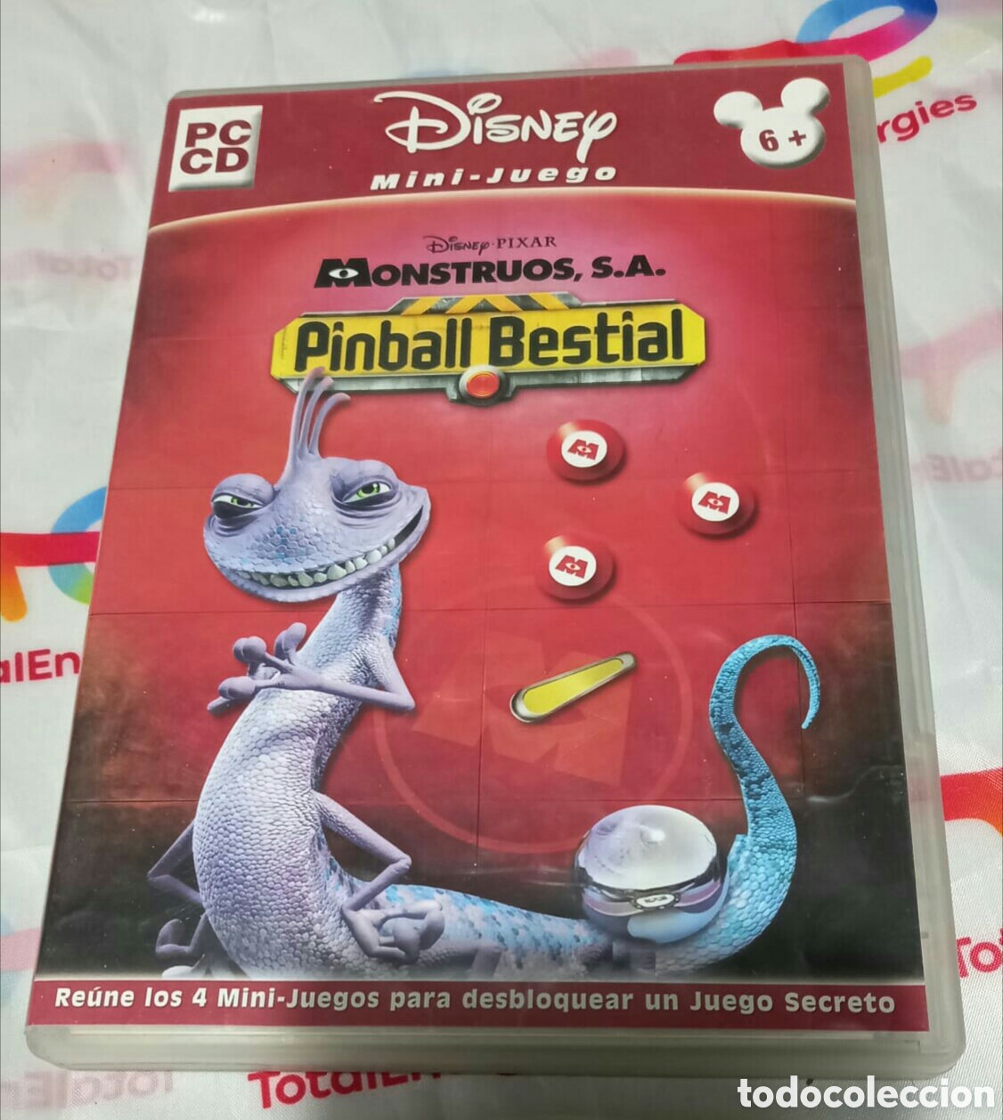 Videojuegos y consolas: Monstruos S.A. pinball bestial PC CD ROM NUEVO - Foto 1